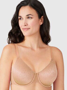 Wacoal Back Appeal Underwire Bra Praline 32DD 855303 NWOT